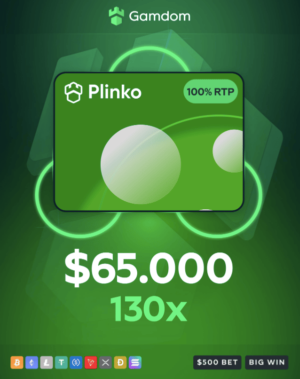 $65K Plinko win